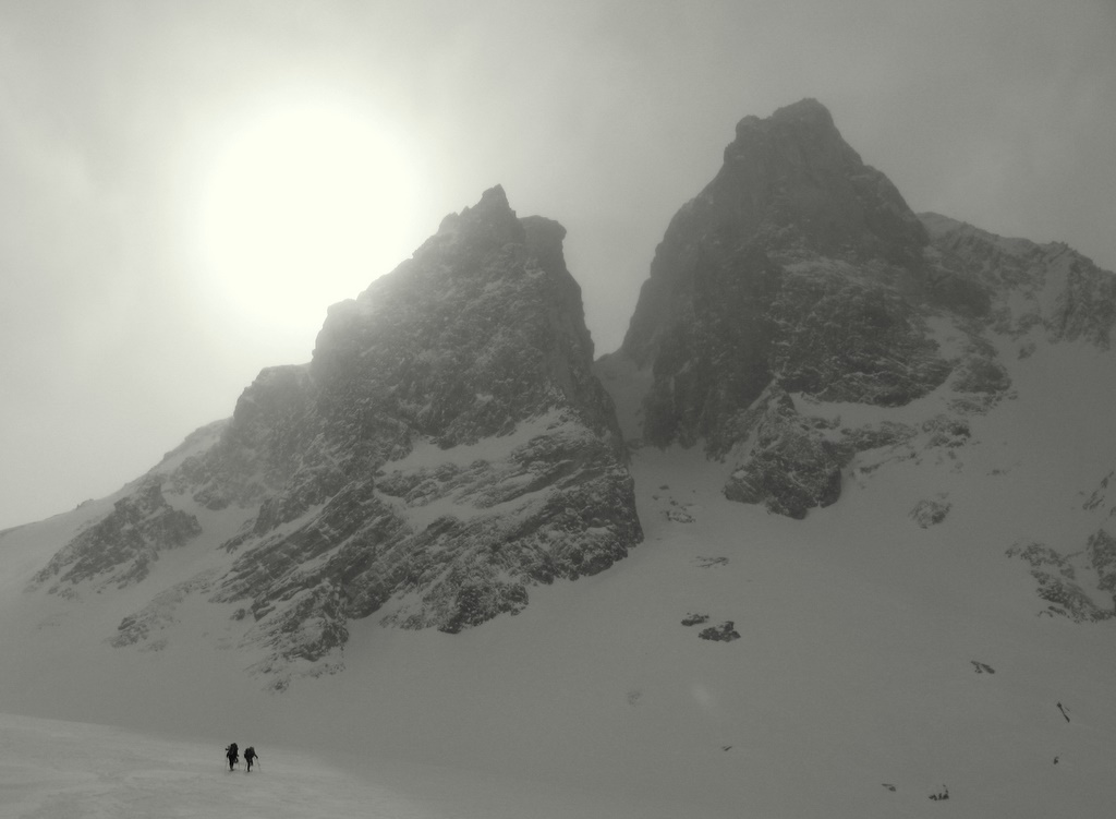 #11 Le couloir Nord... : ...de l Le couloir Nord... : ...de l'Aiguillette du Lauzet