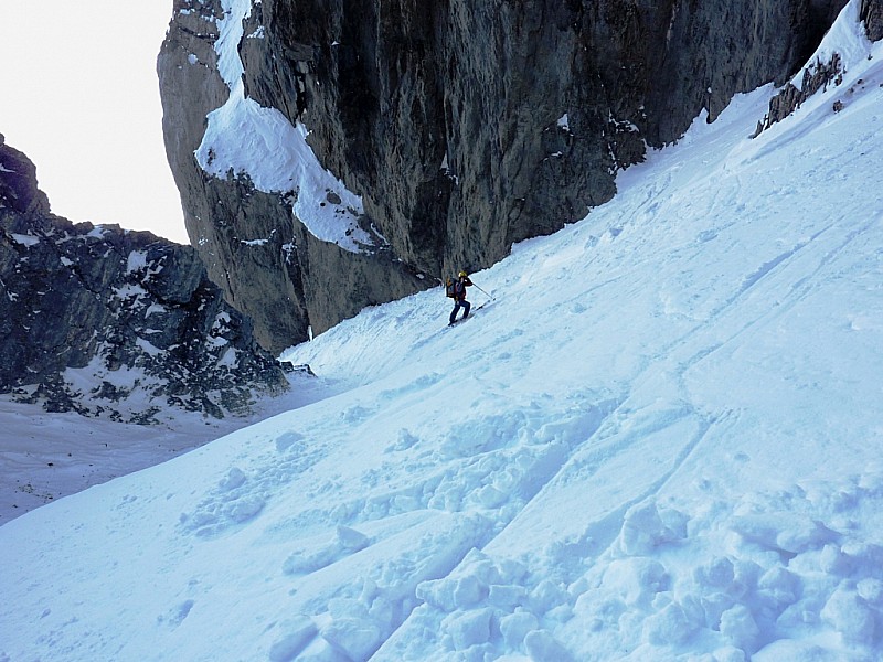 #10 Couloir de la Mitraille : Milieu du couloir Couloir de la Mitraille : Milieu du couloir