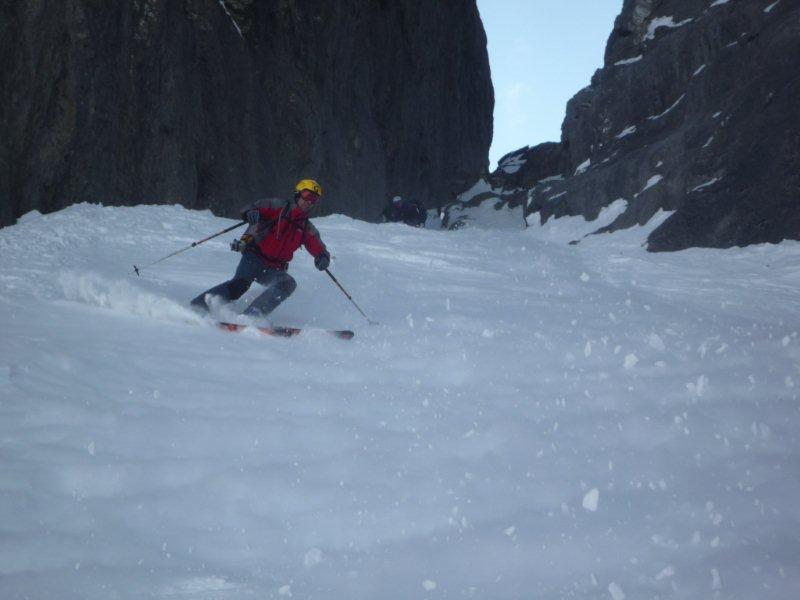 #16 Couloir de la Mitraille : Patrick à l Couloir de la Mitraille : Patrick à l'attaque! ;o)