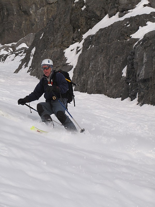 #9 Couloir de la Mitraille : Dans le dernier tiers Couloir de la Mitraille : Dans le dernier tiers