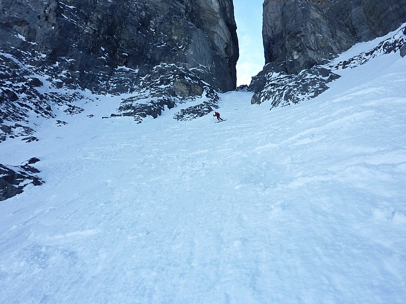#11 Couloir de la Mitraille : Partie inférieure Couloir de la Mitraille : Partie inférieure