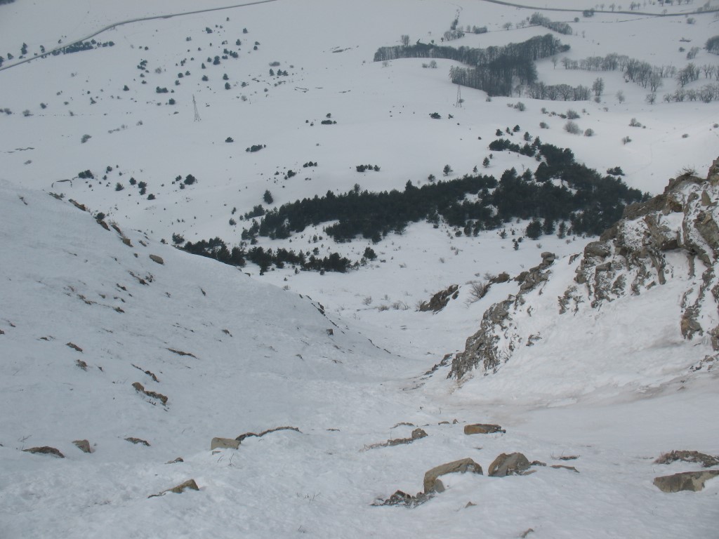 #1 Couloir de montée : Pas très appétissant... Couloir de montée : Pas très appétissant...