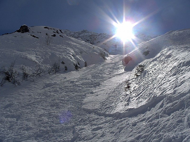 #4 fin de couloir : On reviendra avec une meilleure neige fin de couloir : On reviendra avec une meilleure neige