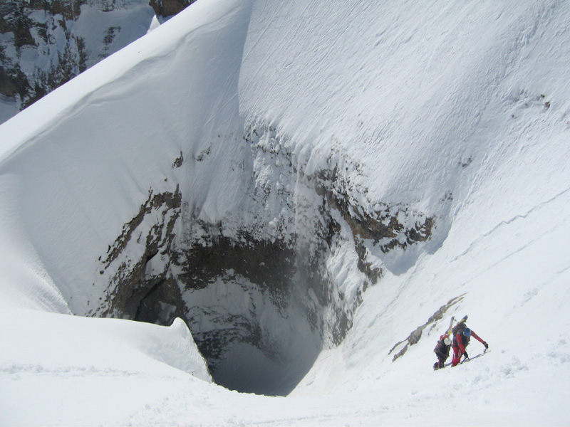 #9 L L'entonnoir : On se réchauffe bien avant le trou suivant