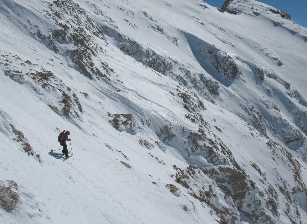 #13 L L'entrée du couloir : A la recherche du meilleur enneigement