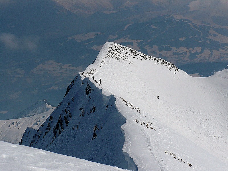 #2 Pointe de Tardevant : L Pointe de Tardevant : L'ambrevetta depuis la pointe de Tardevant