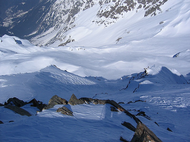 #4 Le couloir : et son départ désaxé sur la droite Le couloir : et son départ désaxé sur la droite