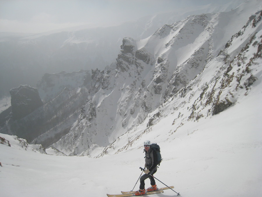 #3 Couloir du Chapial : on plonge dans Chaudefour Couloir du Chapial : on plonge dans Chaudefour