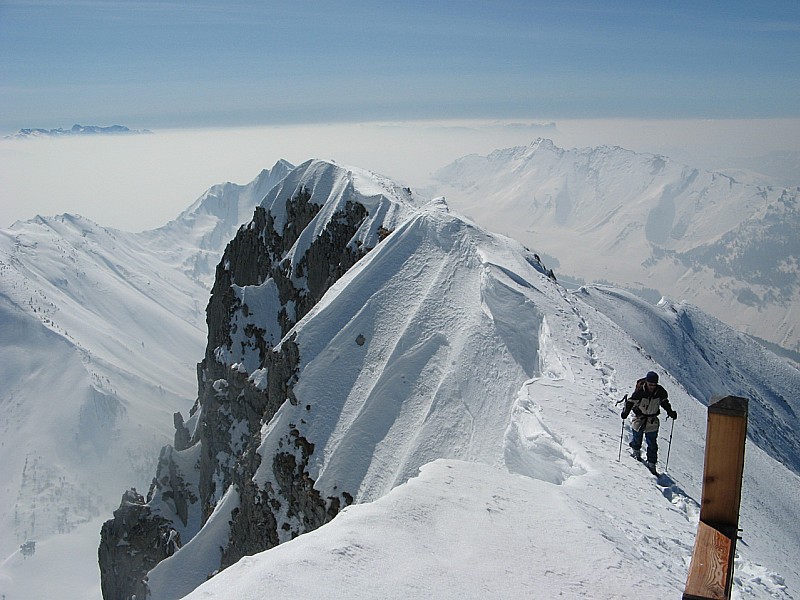#1 L L'arete du Pécloz : Bernard en ballade