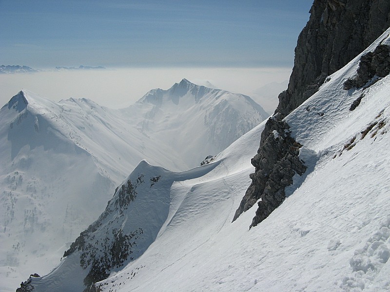 #3 Dans les pentes du pécloz : A la recherche du couloir sud-ouest Dans les pentes du pécloz : A la recherche du couloir sud-ouest