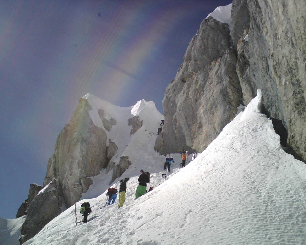 #2 La montée au sommet : Beaucoup de monde La montée au sommet : Beaucoup de monde