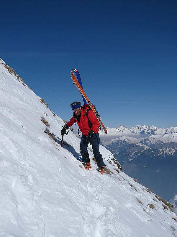 #8 col des verts : Laurent , toujours attentif en termine avec la sortie au col col des verts : Laurent , toujours attentif en termine avec la sortie au col