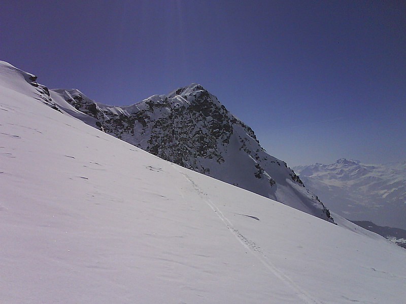 #5 Barre sous le sommet : Vue de Dzonfié à la descente Barre sous le sommet : Vue de Dzonfié à la descente