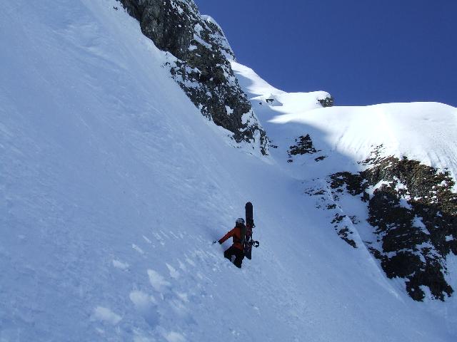 #9 Pointe de la Finive : dans la première petite traversée Pointe de la Finive : dans la première petite traversée