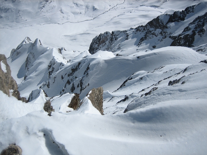 #6 Eperon Fischesser : du sommet du Campbieil, vue sur le célèbre éperon Fischesser Eperon Fischesser : du sommet du Campbieil, vue sur le célèbre éperon Fischesser
