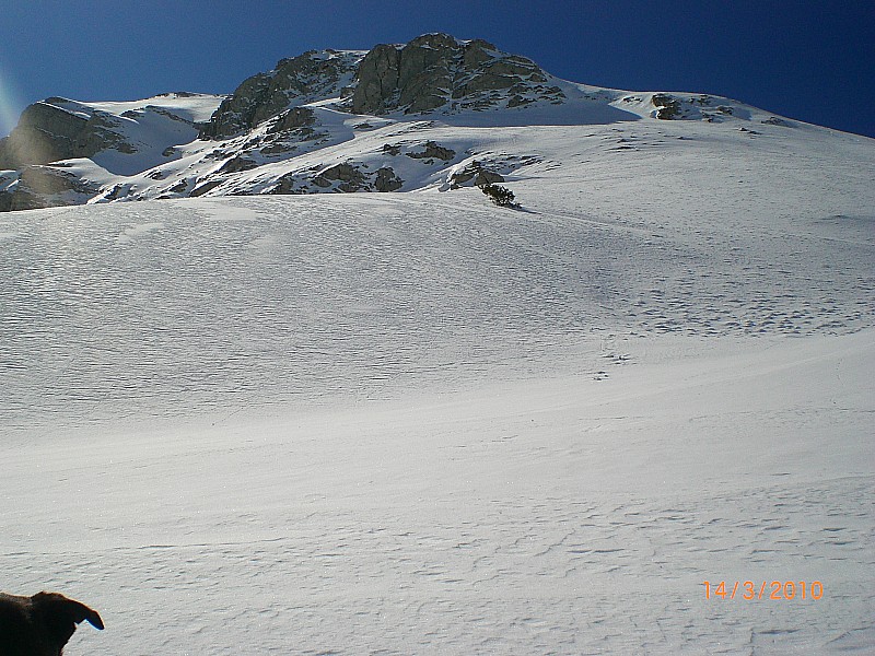#12 Petite Cloche : La descente par le versant NE Petite Cloche : La descente par le versant NE