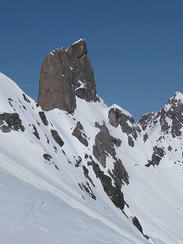 #2 vue sur la Pierra Menta J1 : depuis le col de Charbonnière vue sur la Pierra Menta J1 : depuis le col de Charbonnière
