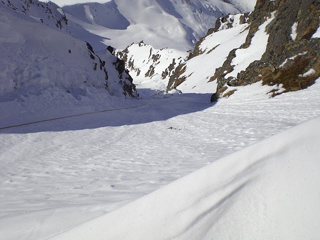 #12 pt du dard : la partie supérieure du couloir pt du dard : la partie supérieure du couloir