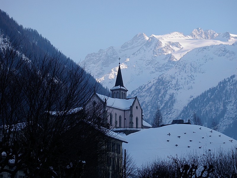 #7 trient : vu de l trient : vu de l'intérieur, le village