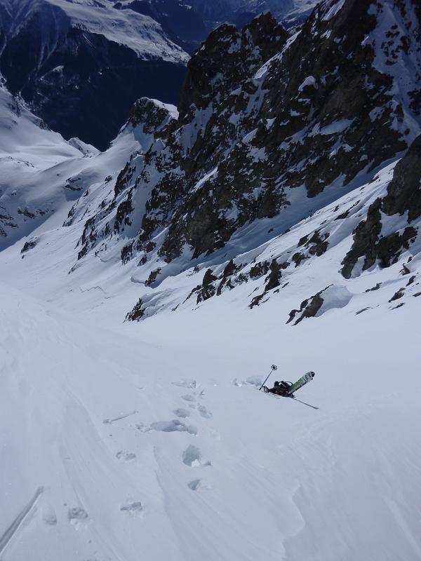 #4 Grd Charnier : haut du couloir SE Grd Charnier : haut du couloir SE