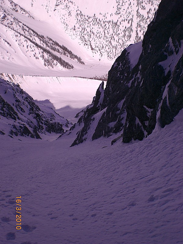 #6 Couloir N pics du Casset : le couloir devient plus étroit Couloir N pics du Casset : le couloir devient plus étroit