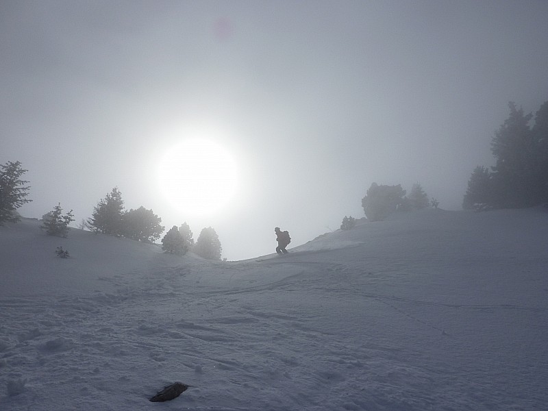 #5 Descente : Et on replonge dans la brouillasse Descente : Et on replonge dans la brouillasse