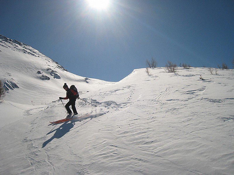 #1 col de la lauze : on opte pour une descente sur Abriès col de la lauze : on opte pour une descente sur Abriès