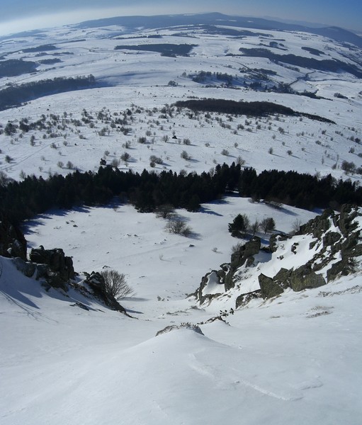 #7 Suc de Montfol : Un couloir sud Suc de Montfol : Un couloir sud