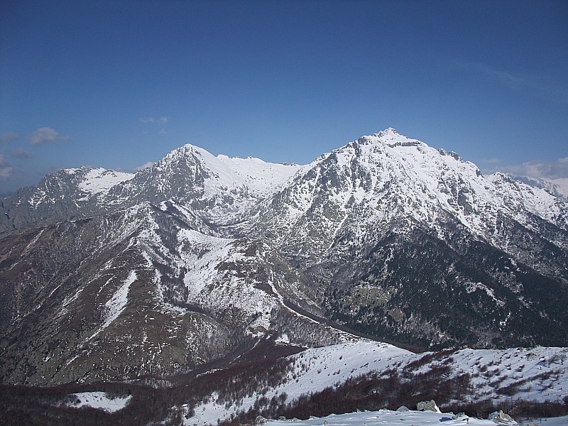 #2 Oru et Migliareddu : Enneigement de l Oru et Migliareddu : Enneigement de l'autre coté du col.