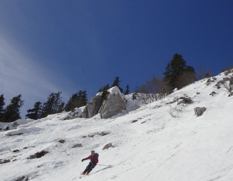 #4 Descente face EST : Bien bon à 10h30. Descente face EST : Bien bon à 10h30.