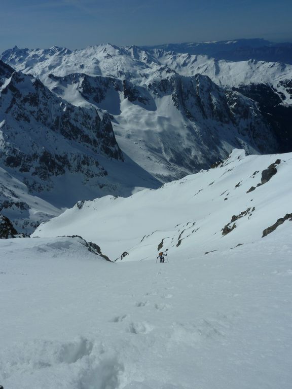 #4 Couloir SW : Delle a un petit coup de mou avec cette chaleur Couloir SW : Delle a un petit coup de mou avec cette chaleur