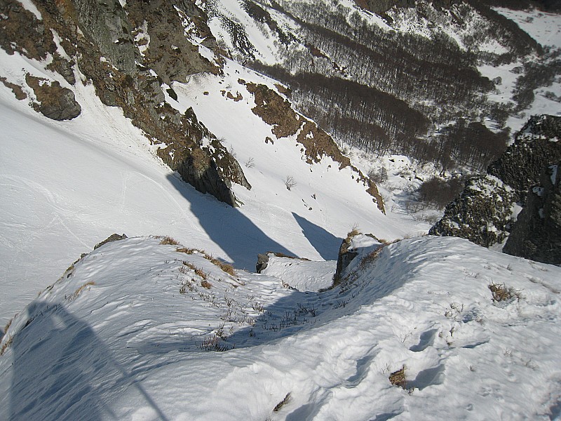 #5 Couloir du Moine : Pierrot profite de la belle transfo Couloir du Moine : Pierrot profite de la belle transfo