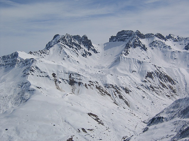 #2 Brêche de Parozan : Un autre secteur du Beaufortain Brêche de Parozan : Un autre secteur du Beaufortain