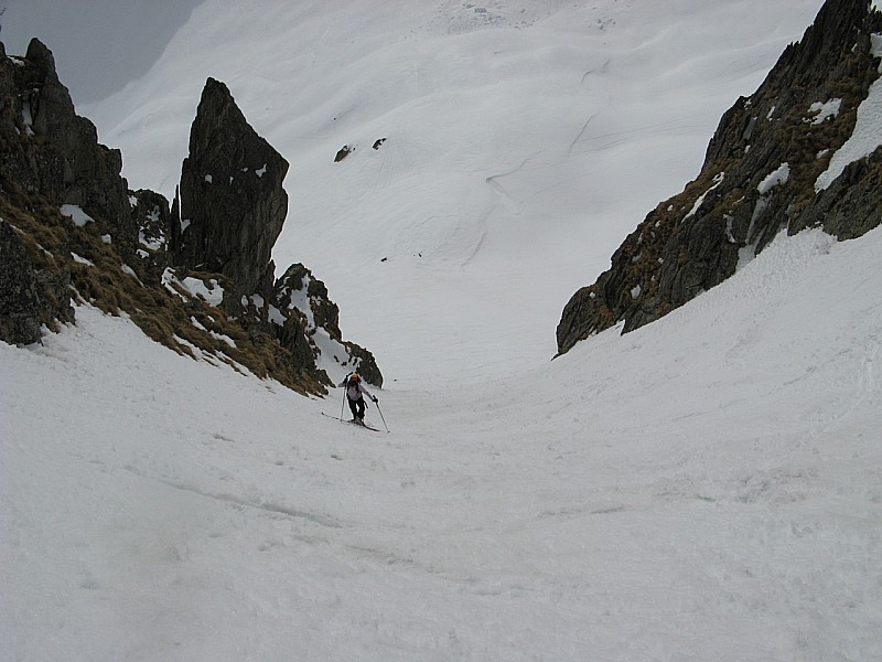 #2 Couloir sud : Un acces direct vers combe bronsin Couloir sud : Un acces direct vers combe bronsin