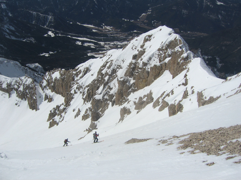 #21 Début de la pente : Neige un peu dure à cause du vent Début de la pente : Neige un peu dure à cause du vent