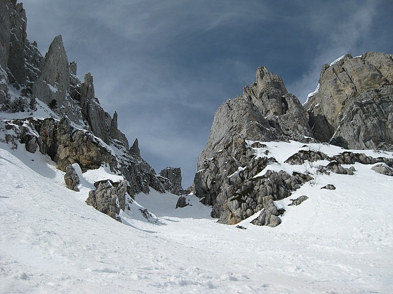 #5 Couloir Est de la Peyrouse : L Couloir Est de la Peyrouse : L'attaque
