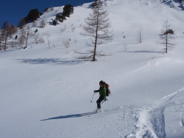 #8 August : à la descente dans le joli vallon rien que pour nous! August : à la descente dans le joli vallon rien que pour nous!