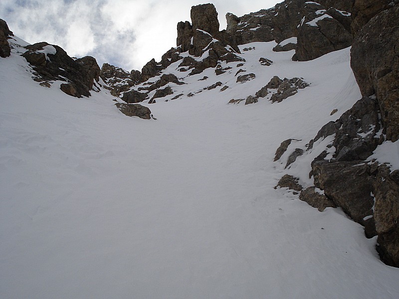 #2 couloir : bonne neige couloir : bonne neige