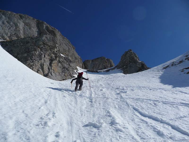 #1 Trou du Moucheron : Montée du couloir W Trou du Moucheron : Montée du couloir W