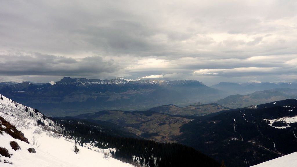 #1 Gresivaudan : Tempete de soleil sur la Chartreuse... Gresivaudan : Tempete de soleil sur la Chartreuse...