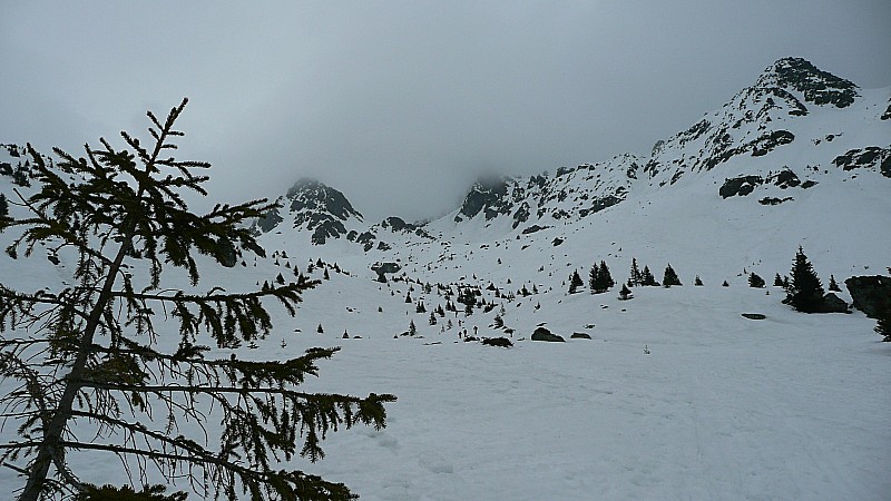#1 Etat des lieux ... : ... bien bouché, vers le habert d Etat des lieux ... : ... bien bouché, vers le habert d'Aiguebelle