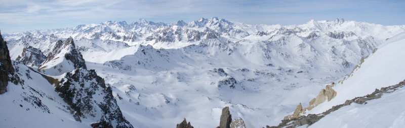 #7 Depuis le col du Thabor : Vue vers l Depuis le col du Thabor : Vue vers l'ouest