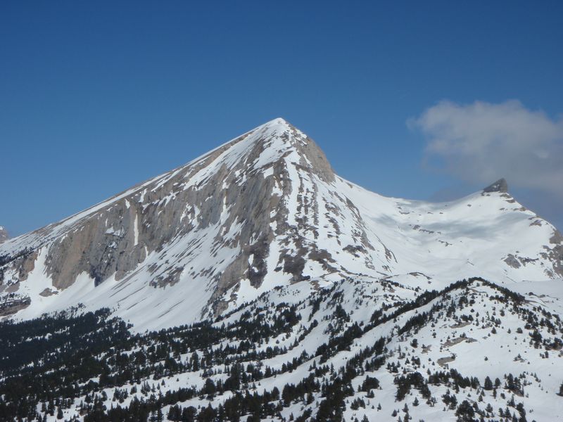 #4 Arete sud et face Ouest : le redoux a dégradé les conditions Arete sud et face Ouest : le redoux a dégradé les conditions