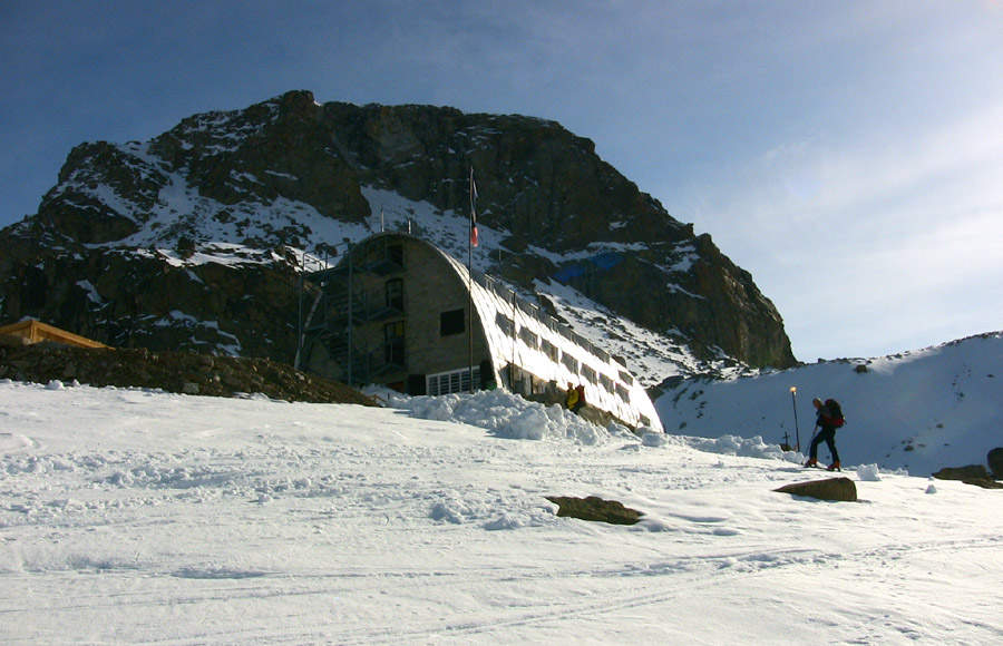 Passage au Refuge Vittorio Emmanuelle