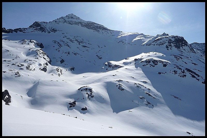 #1 Le sommet : Notre objectif depuis le col Le sommet : Notre objectif depuis le col