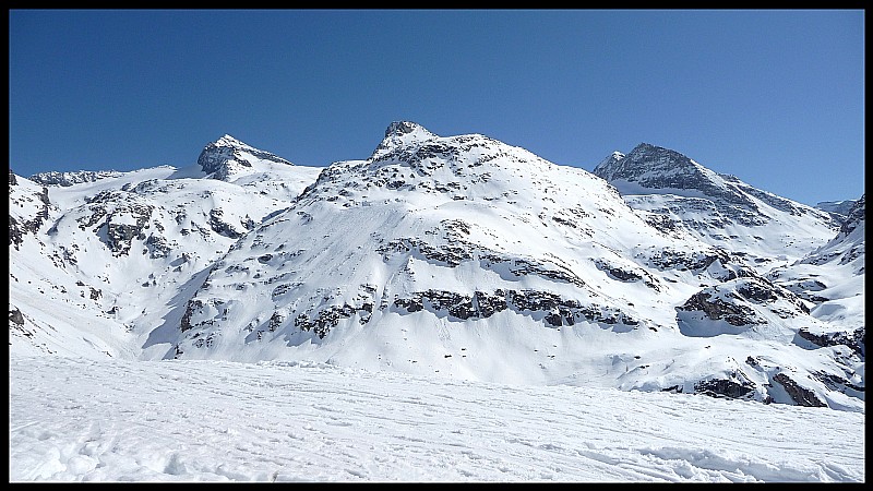 #6 Depuis le refuge d Depuis le refuge d'Avérole : Panorama sur les sommets depuis le Refuge