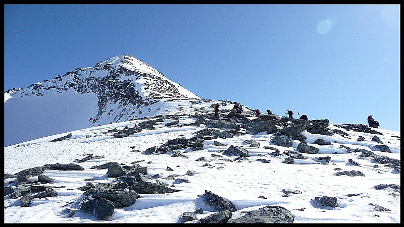 #3 Le sommet : La crête sommitale Le sommet : La crête sommitale