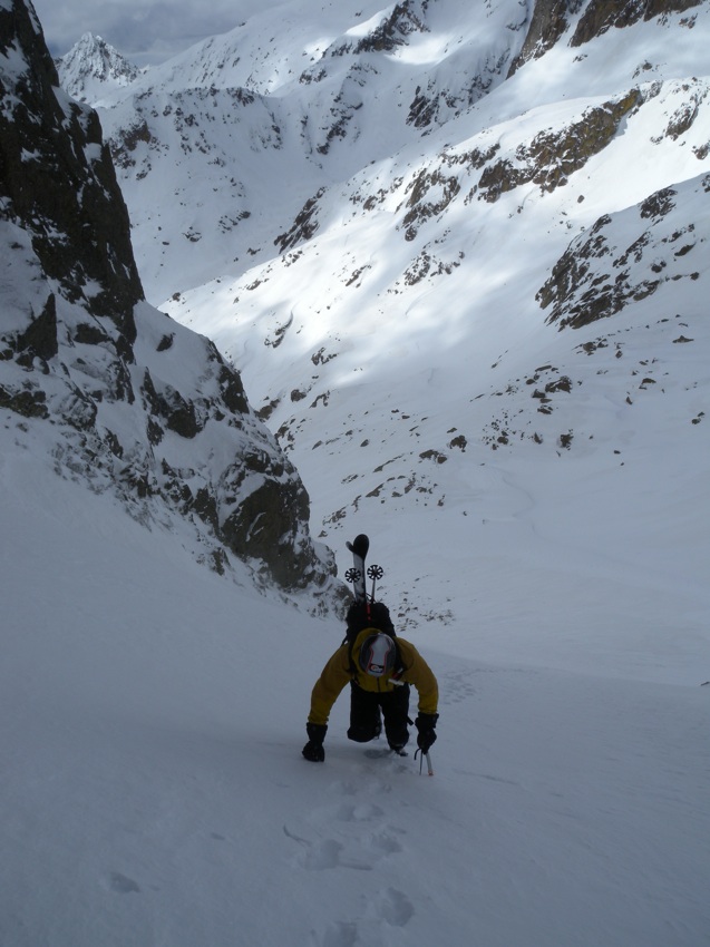 Couloir NW : Finalement ce sera la Cougourde