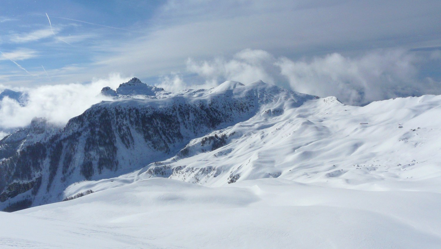 #3 le calme : Aiguille de Chabrières et col de la Gardette le calme : Aiguille de Chabrières et col de la Gardette