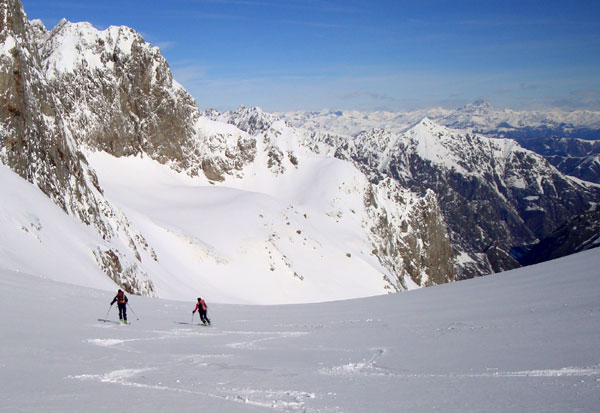 #4 Versant N du Clapier : une petite poudre tombée vendredi Versant N du Clapier : une petite poudre tombée vendredi
